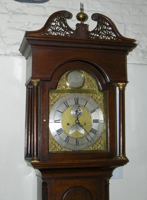 18th Cent Oak 8 Day Longcase Clock